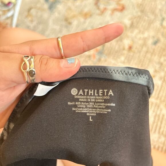 Athleta Dark Tie-Dye Bikini- M top L bottom - Picture 4 of 5